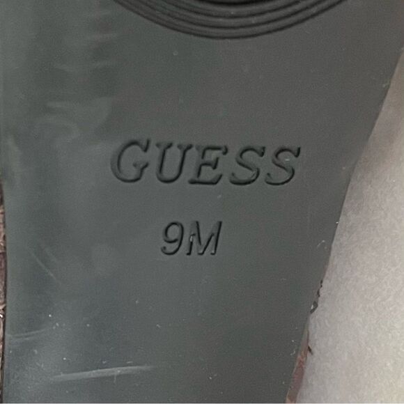 Guess Women’s Dejah 2 Side Zip Heeled Boots in Brown Size 9 NWOB - Picture 11 of 11